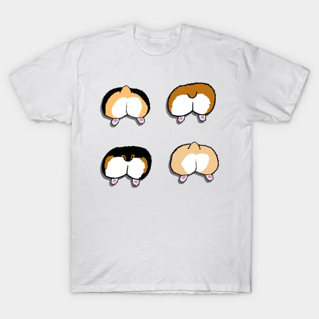 corgi butts! T-Shirt by B0red